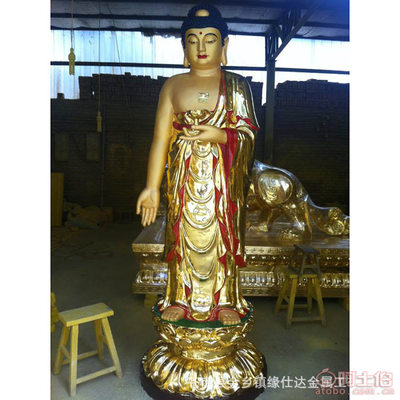 緣士達工藝品廠 專業(yè)定制西方三圣彩繪木雕佛像，品質(zhì)與信仰的完美結(jié)合