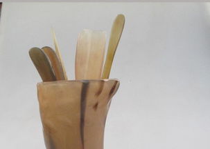 天然白水牛角功夫茶具 傳統(tǒng)工藝與現代審美的完美融合