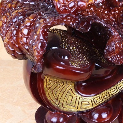 精品仿木樹脂大號白菜擺件 匠心工藝，為家居招財納福